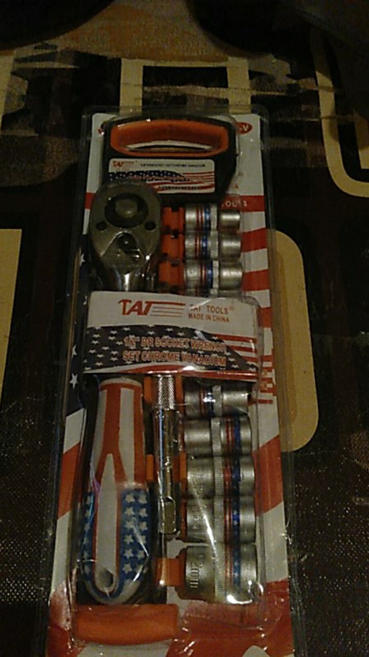 Kunci Sok Set 12 Pcs / Kunci Shok Tat Tools Inch