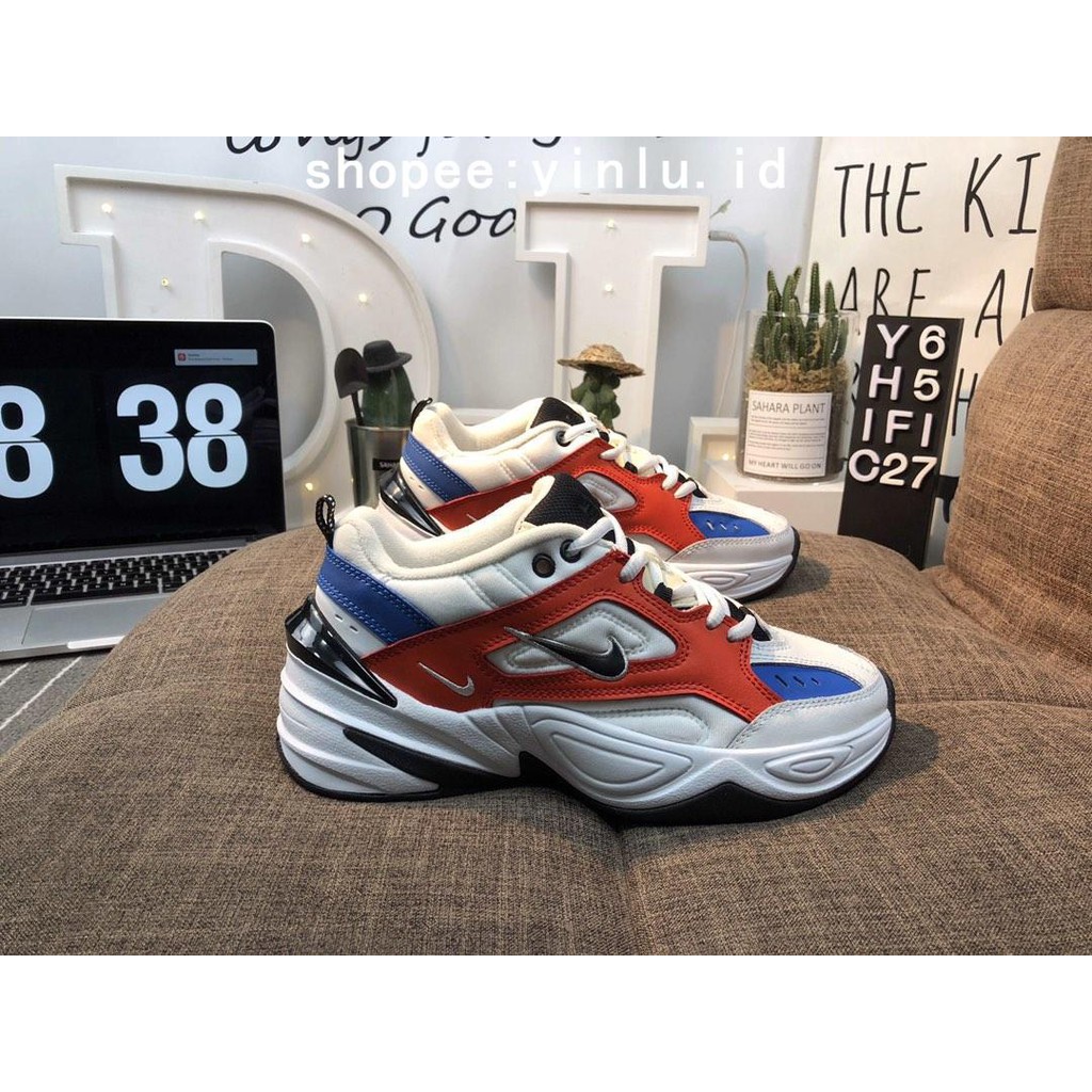 Nike M2k Tekno Pink Foam Vintage Trend Old Shoes Shopee Indonesia