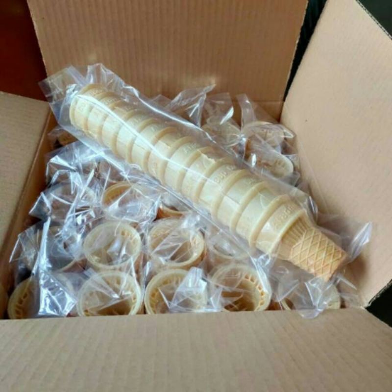 

Cone Eskrim ALADDIN Wafer Cone 1 dus