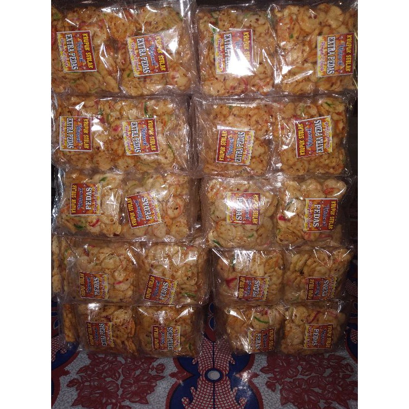 

krupuk seblak mubarok kemasan 18 gram