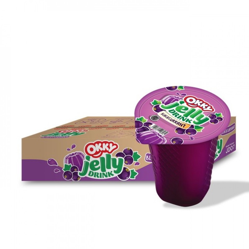 

OKKY JELLY DRINK BLACKCURRANT DUS (ISI 24 cup) 150ml