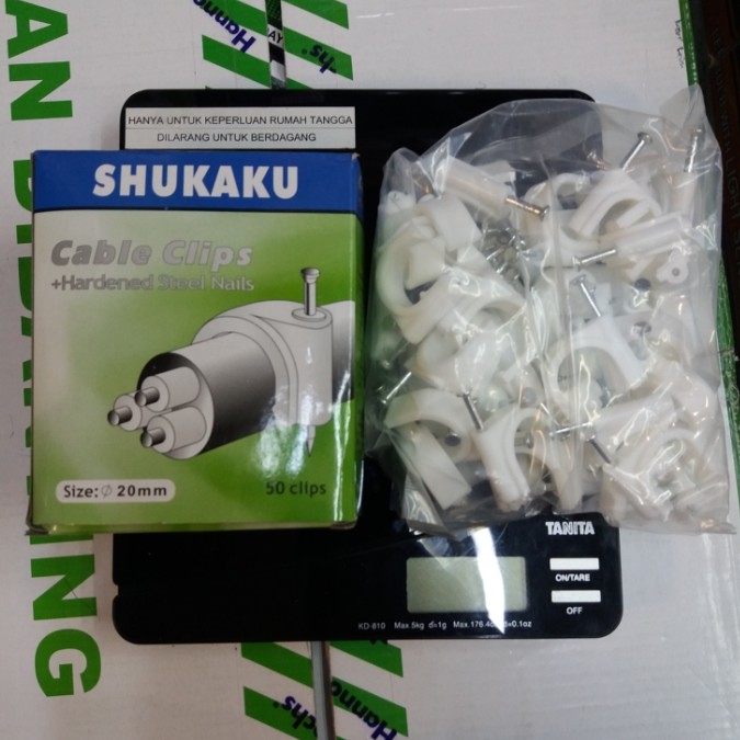 Shukaku Klem Kabel No 18 &amp;  20