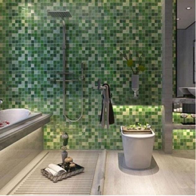 Star Wallpaper Stiker Kamar Madi Anti Air Stiker Dinding Kamar Mandi