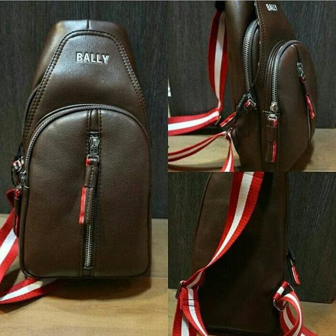 Promo Slingbag Bally Pria Waistbag Pria Tas Slingbag Pria
