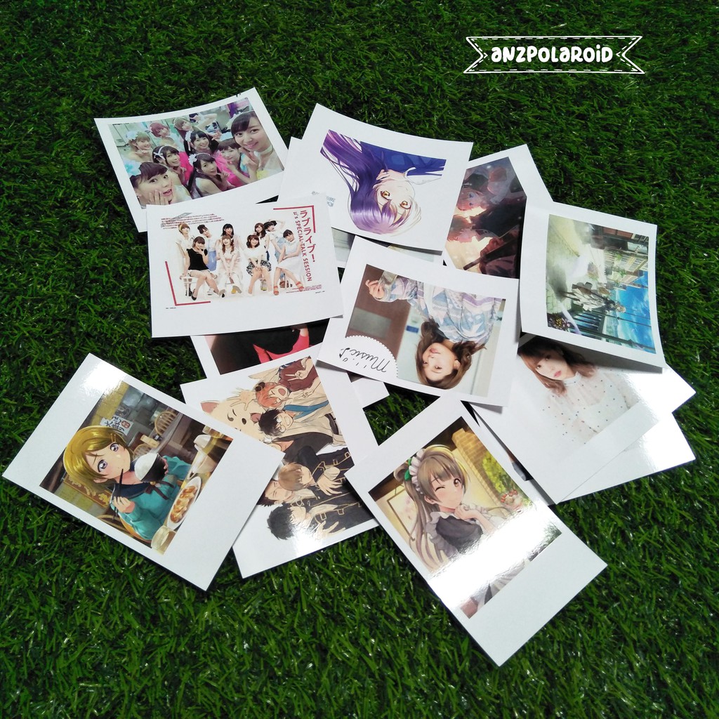 CETAK POLAROID BERKUALITAS UKURAN 7X11CM - GLOSSY