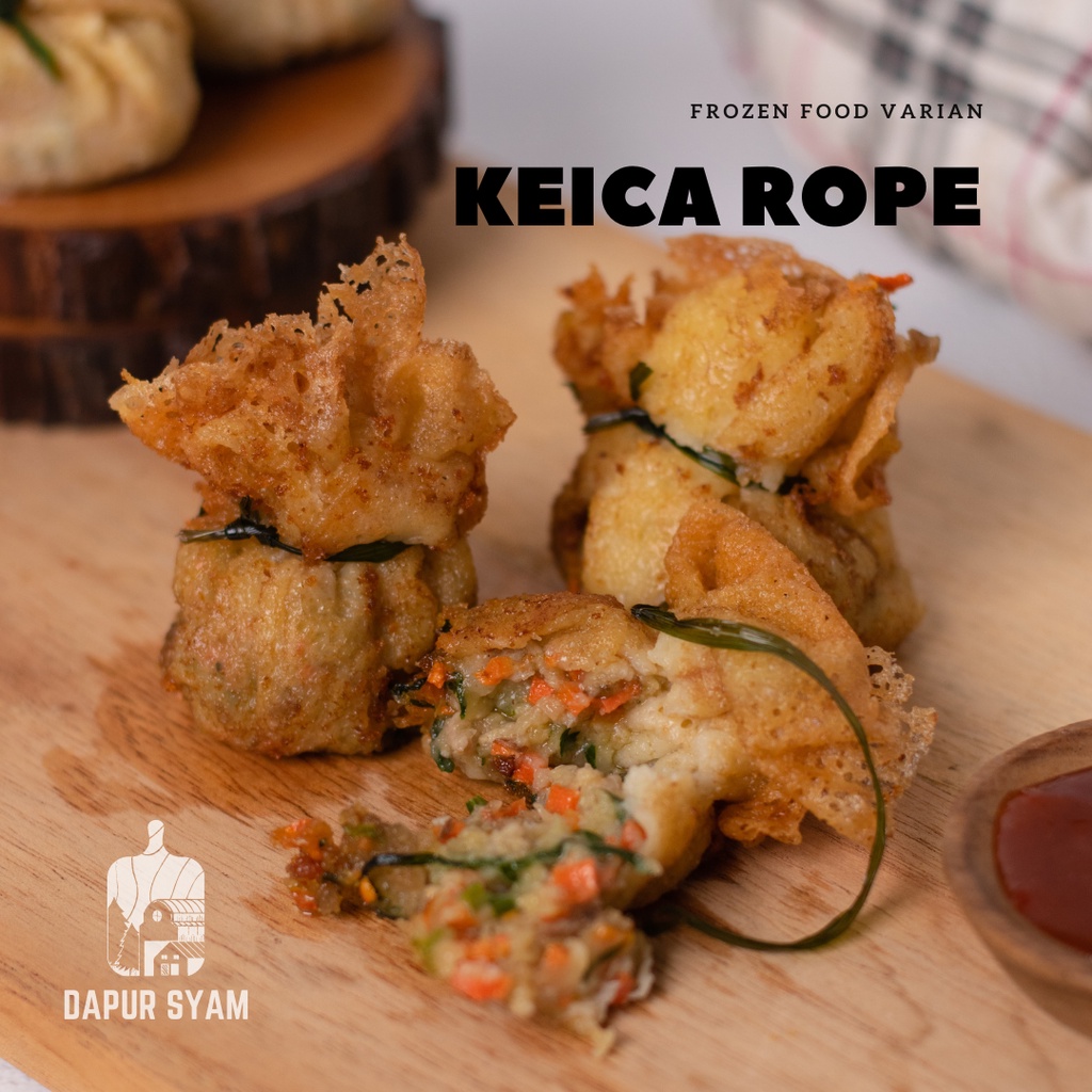 

Makanan beku frozen food dimsum murah - KEICA ROPE SYAM