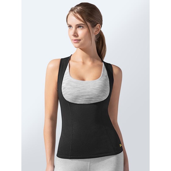 HOT SHAPERS CAMISOL SLIMMING VEST Rompi Pembakar Lemak dan Pengecil Pelangsing Perut Baju Pakaian Tanktop Olahraga Pria Wanita Bahan Neotex Smart Fabrics Technology