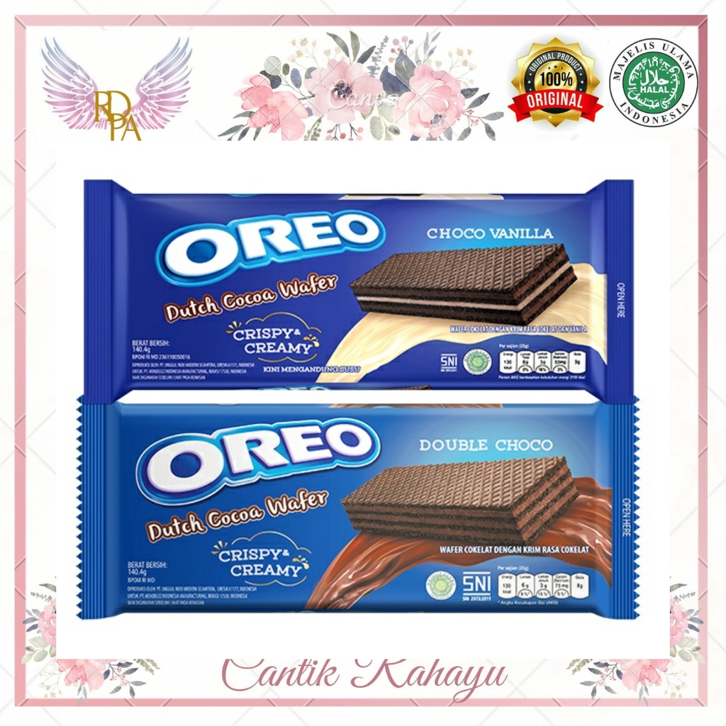 

PROMO Oreo Wafer 117 Gr Choco Vanila Wafer, Oreo Dutch Choco, Wafer Oreo, Oreo Wafer 117 gr