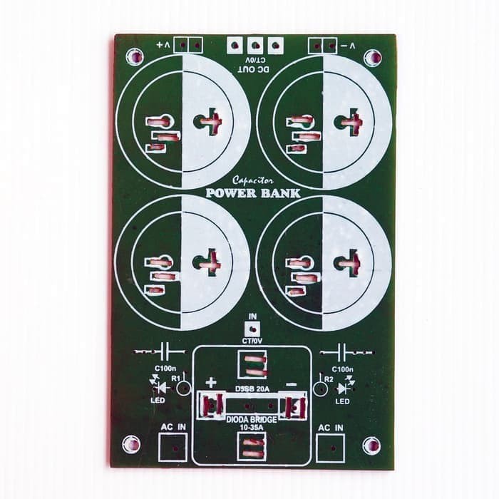 PCB Kapasitor Power Bank 4 Elco Capacitor FT204S