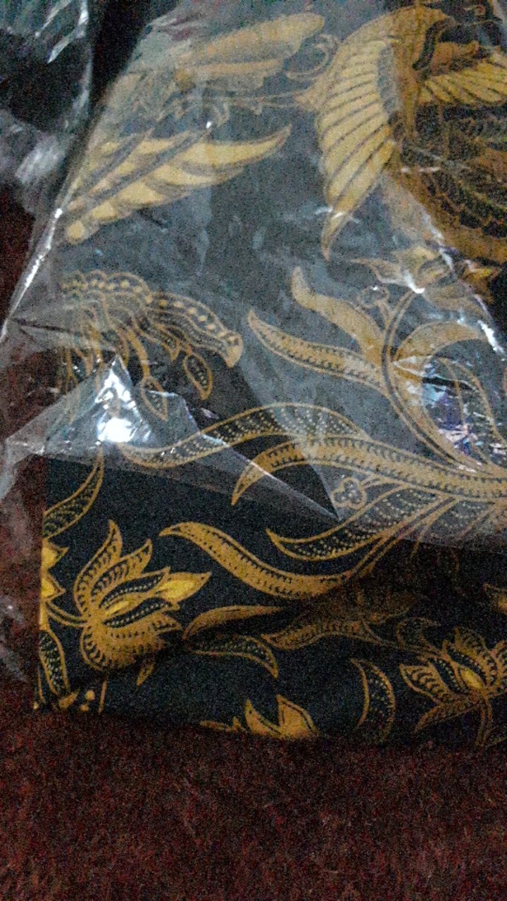 Wismaaji Kemeja Batik Pria Lengan Panjang Full Furing Bahan Katun By Kanaya