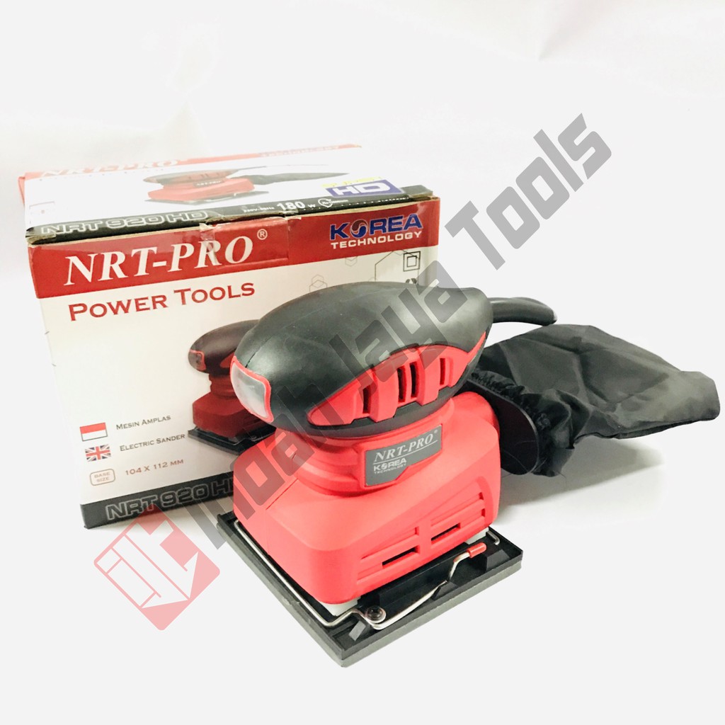 NRT-PRO 920 HD Mesin Amplas Sander Sheet Sander Kotak