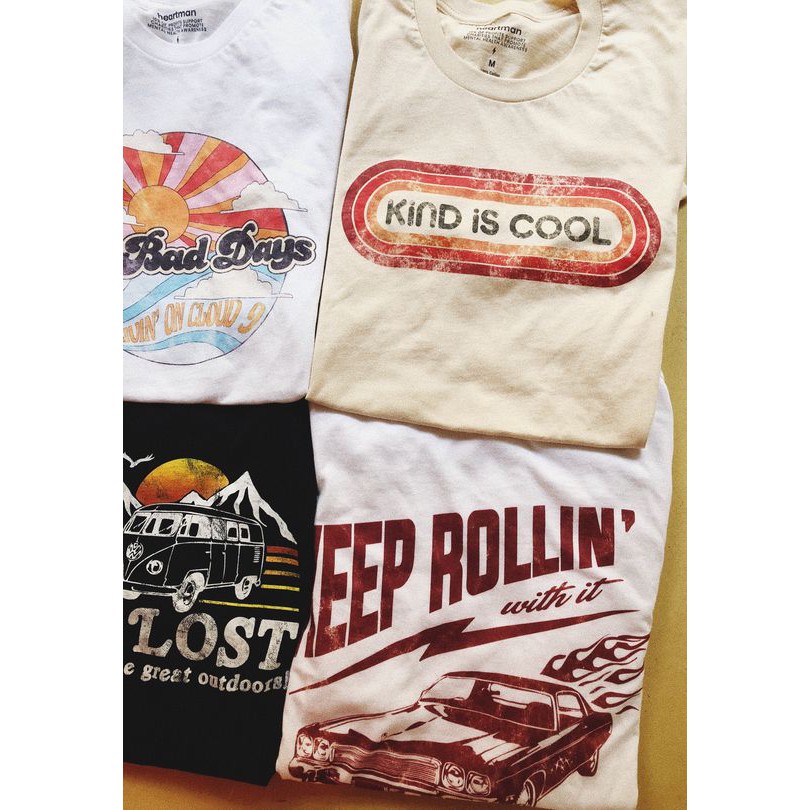 Keep Rollin T-shirt | crbn_cloth | cirebon cloth