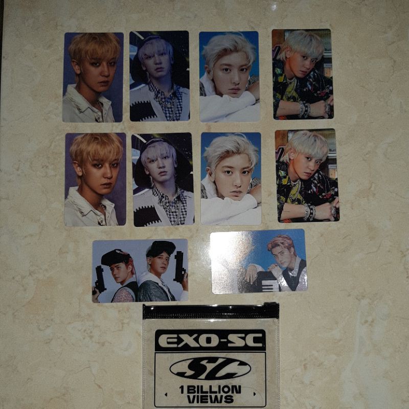 EXO-SC 1 BILLION VIEWS OFFICIAL GOODS STICKER PACK CHANYEOL SET