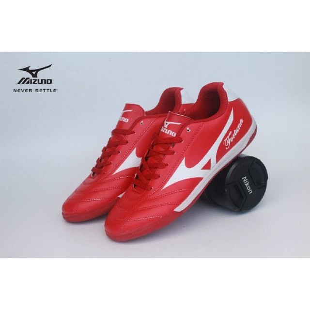 SEPATU FUTSAL MIZUNO FORTUNA HITAM LIST HIJAU