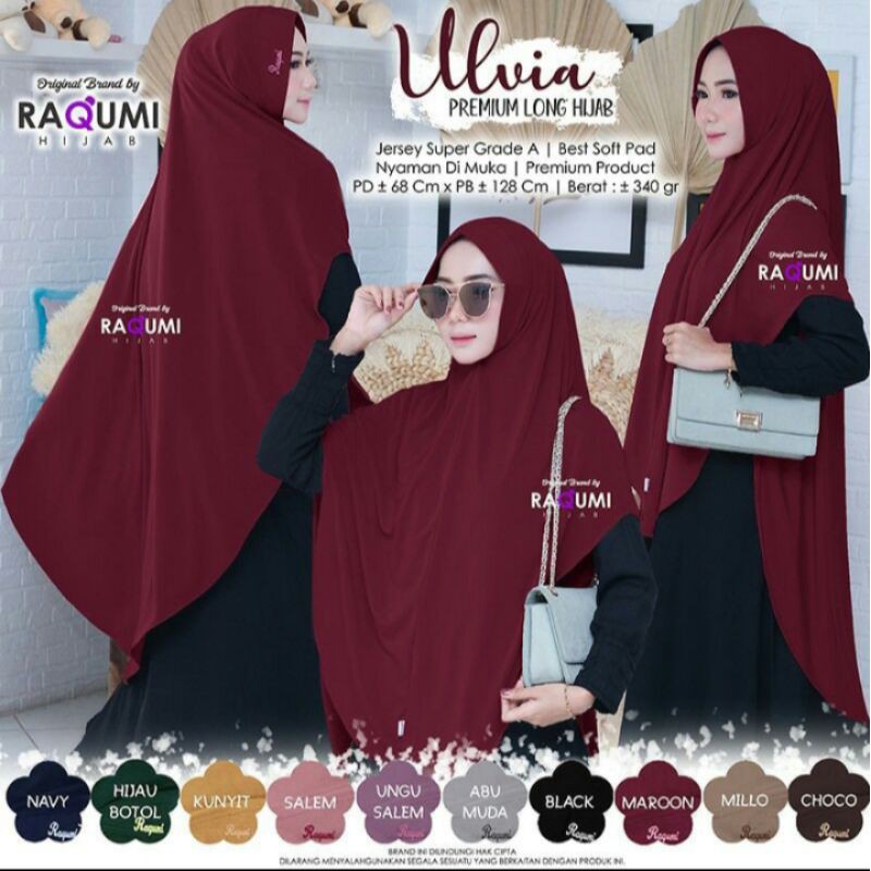 ULVIA BY RAQUMI HIJAB SOLO