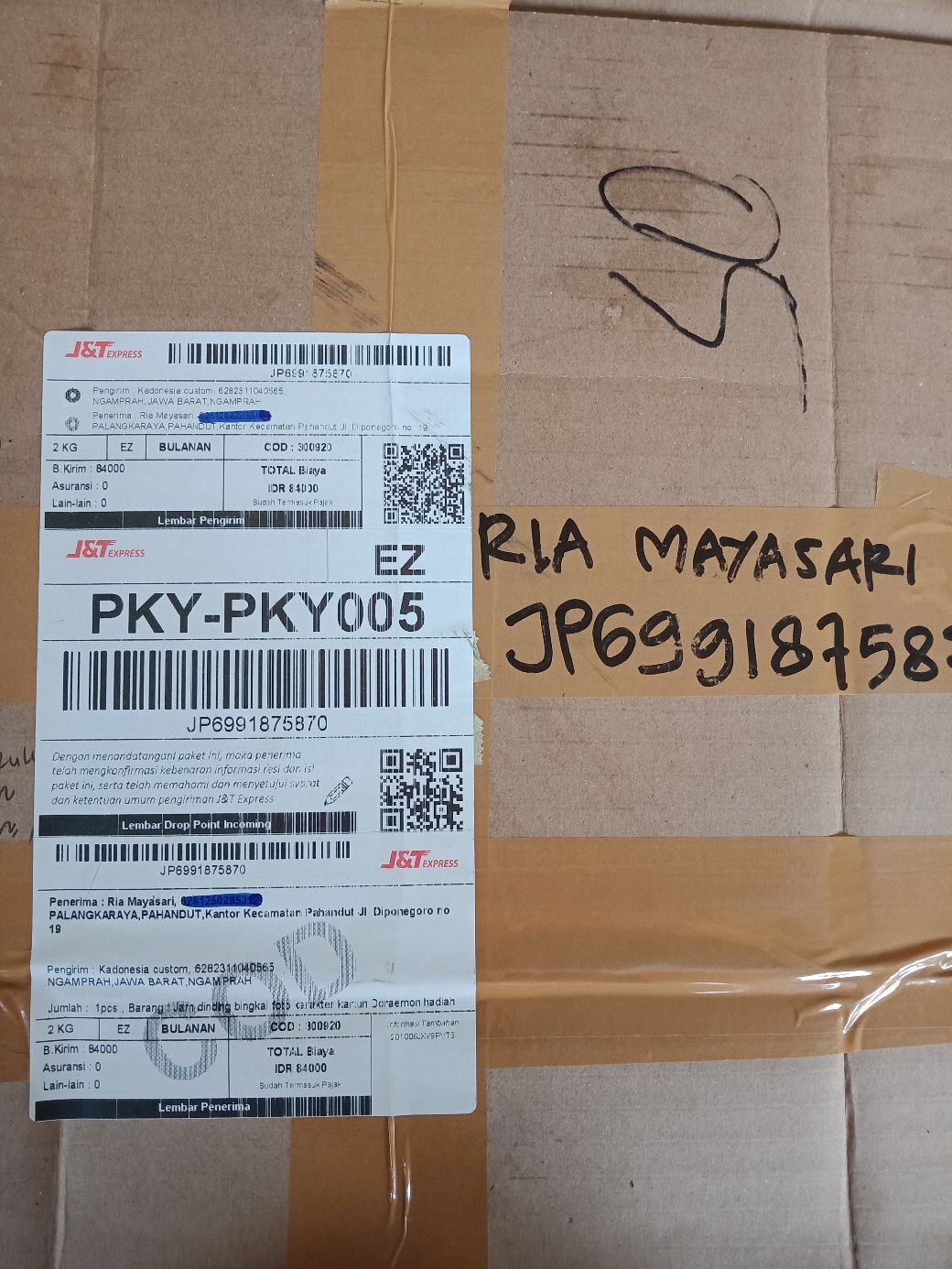 Jam Dinding Pigura Bingkai Foto Karakter Kartun Hadiah Kado Custom Ultah Ulang Tahun Wisuda Wedding