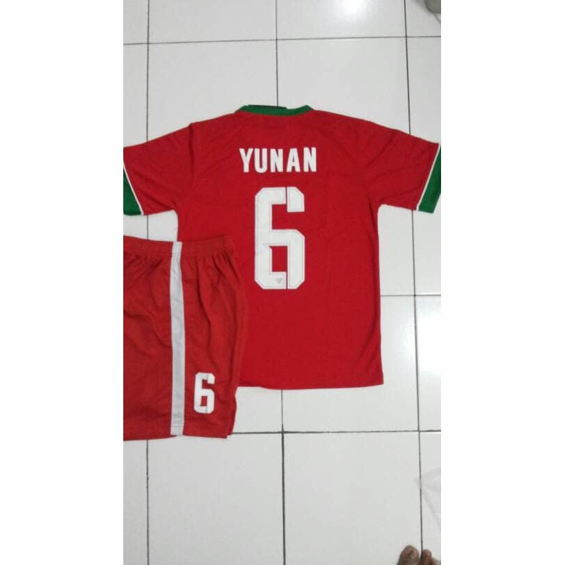 PROMO Jersey Setelan Dewasa TimNas Indonesia home GO LOGO BORDIR 2017/2018 TERLARIS