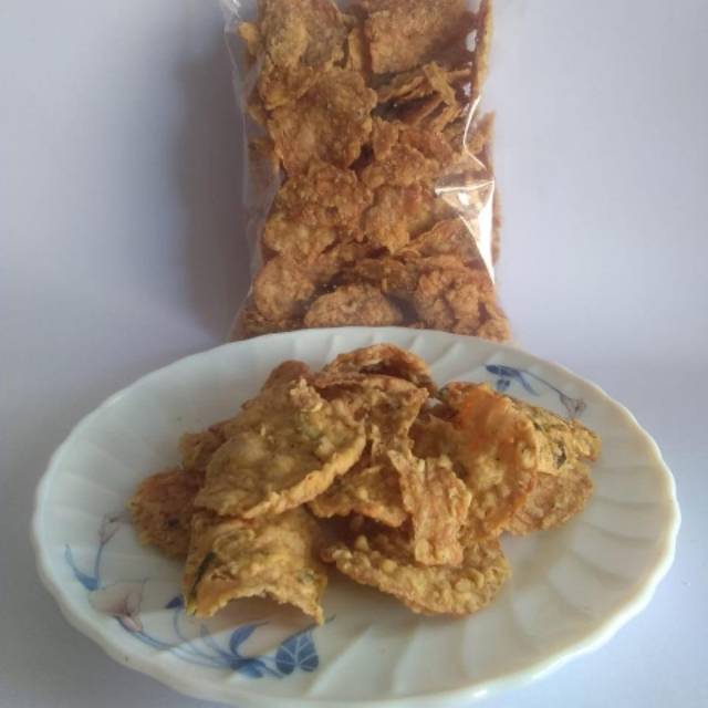 

Keripik tempe pedas manis