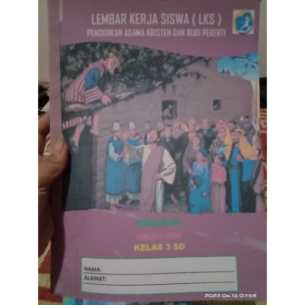

Buku LKS agama Kristen kelas 1-6 SD semester 1 dan 2, sesuia buku cetak kemendikbud