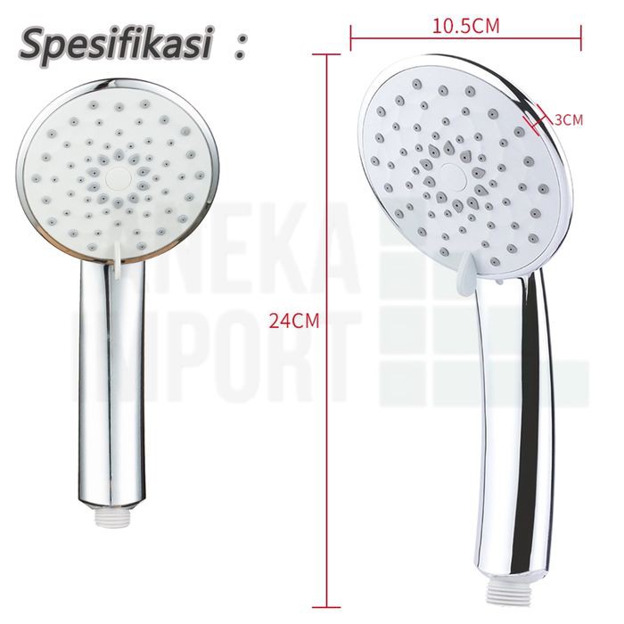 (SerbaSerbi)Paket Hand Shower 5 Mode Pengaturan Air