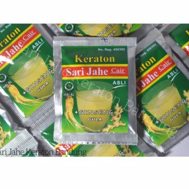 [GROSIR TERMURAH] Sari Jahe Keraton 1 KARTON ISI 240 SACHET | BARANG SELALU BARU