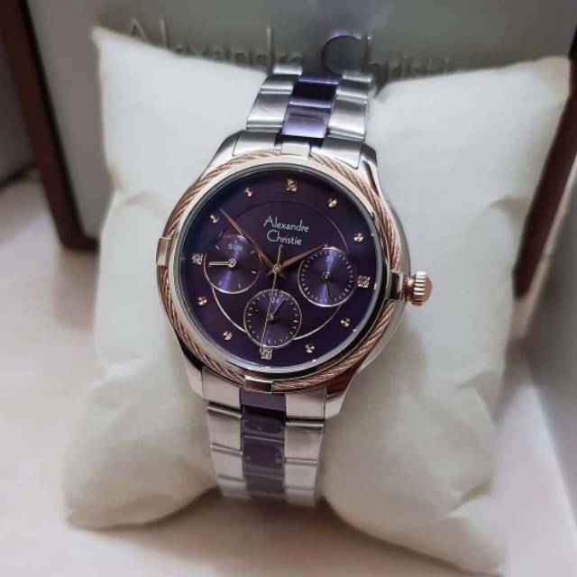 JAM TANGAN ALEXANDRE CHRISTIE WANITA AC 2844 ORIGINAL