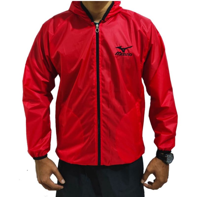 jaket sauna mizuno jaket wanita pria sauna suit Parasut olahraga running