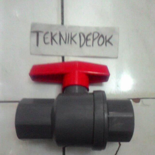 Balvalve 1 inch polos PVCBV stop kran PVC onda DSIKON7