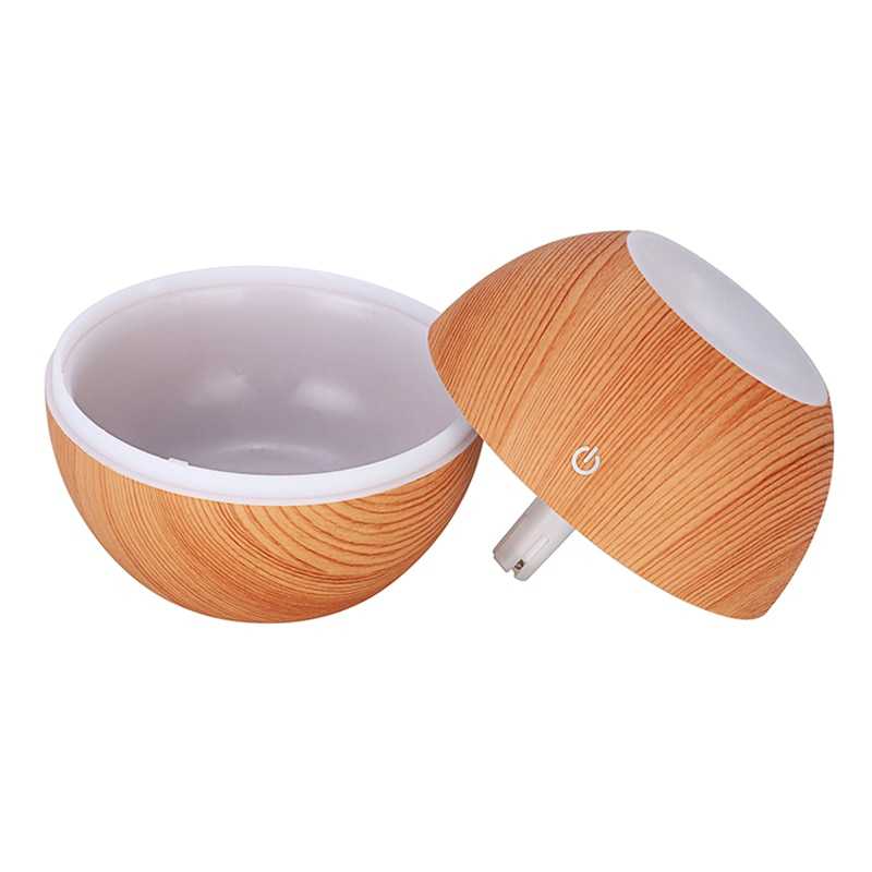 Taffware Air Humidifier Ultrasonic Aromatherapy Wood 130ml - NM007