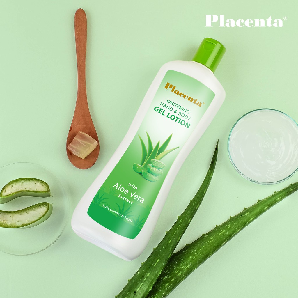 PLACENTA HAND &amp; BODY LOTION GEL 500 ML