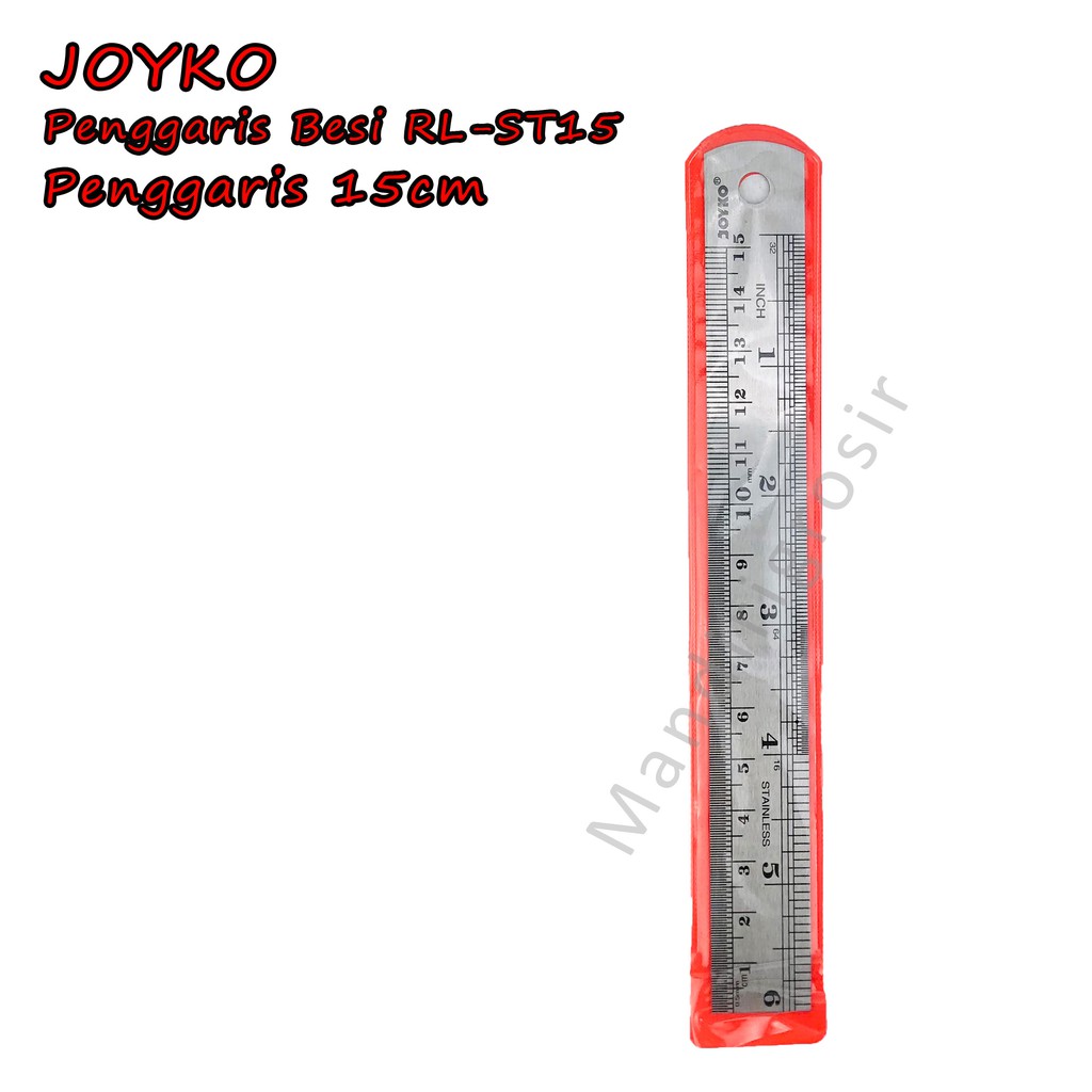 Penggaris besi * Penggaris 15cm * RL-ST15