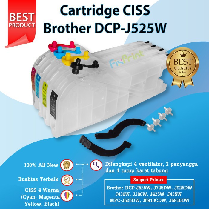 Cartridge Refillable Brother LC12 LC17 LC71 LC73 LC75 LC77 LC79 LC400 FPJNew2680
