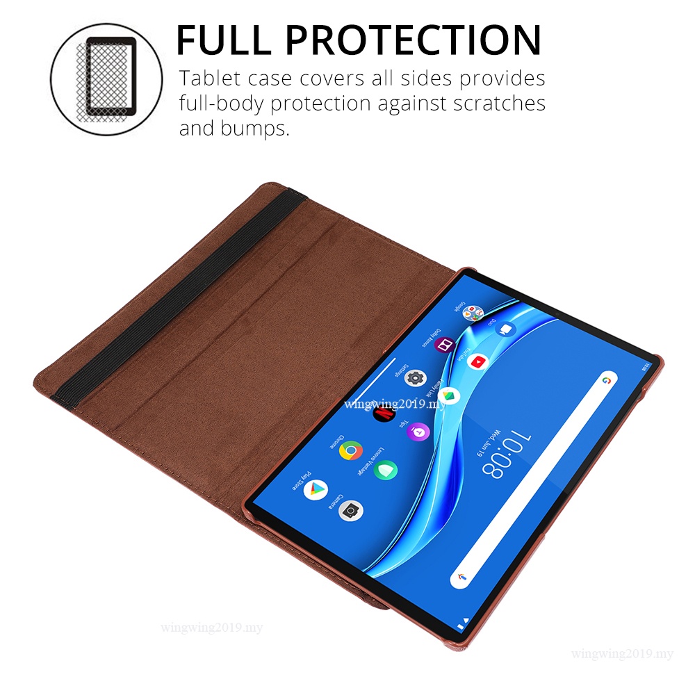 Casing Pelindung Model Dapat Berputar Untuk Lenovo Tab M8 M10 HD FHD Plus 2nd Gen TB-X306X TB-X606F / X TB-X605F TB-X505F TB-87-05F