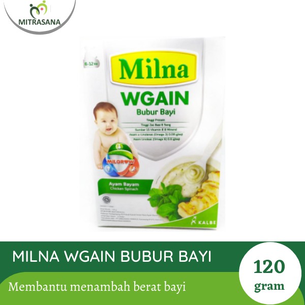 Milna WGAIN - Bubur Bayi ( 6 Bulan +)