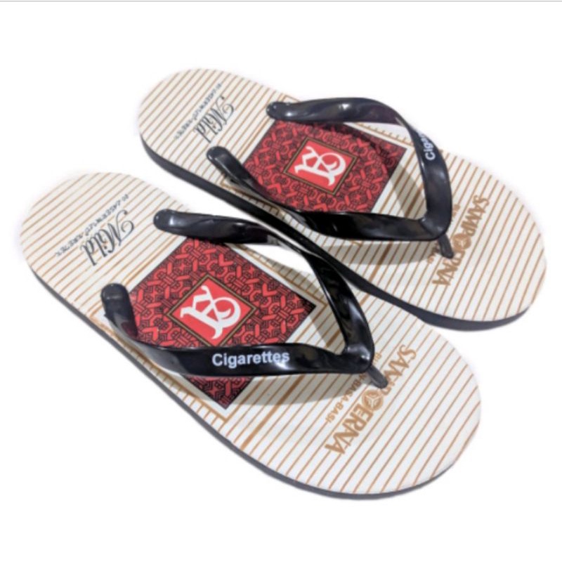 sandal jepit pria motif sempurna sandal surfing