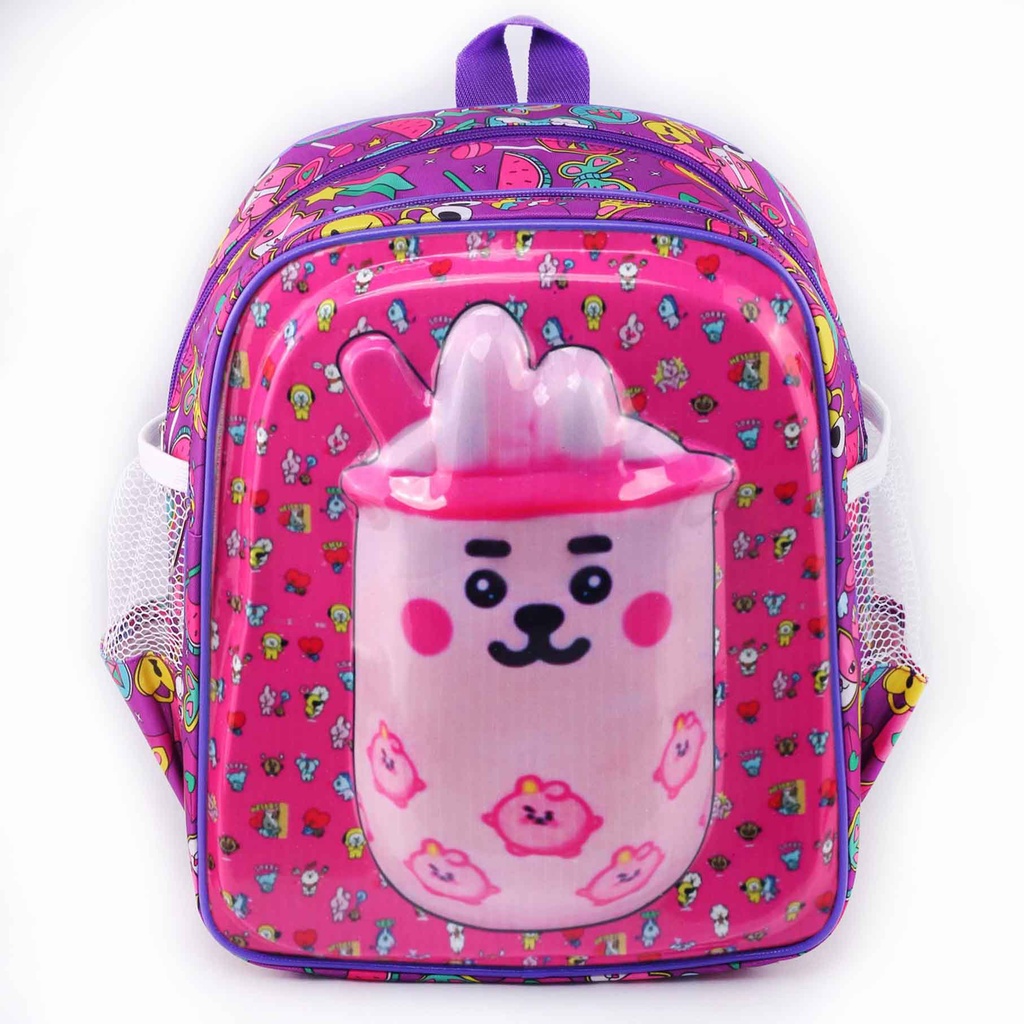 Tas Ransel Anak Perempuan Karakter BOBA - RANSEL BOBA LED - RANSEL EMBOSS - RANSEL BOBBA - TAS BOBA ANAK SEKOLAH - Tas Sekolah Anak - Tas Anak Sekolah Tas Anak SD Tas Anak TK Promo Diskon Termurah Terlaris Terbaru Best Seller