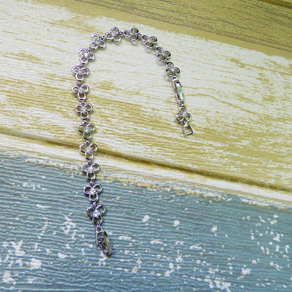 Gelang Xuping Rantai Putih Wanita Lucu / Gelang Xuping Jewellry