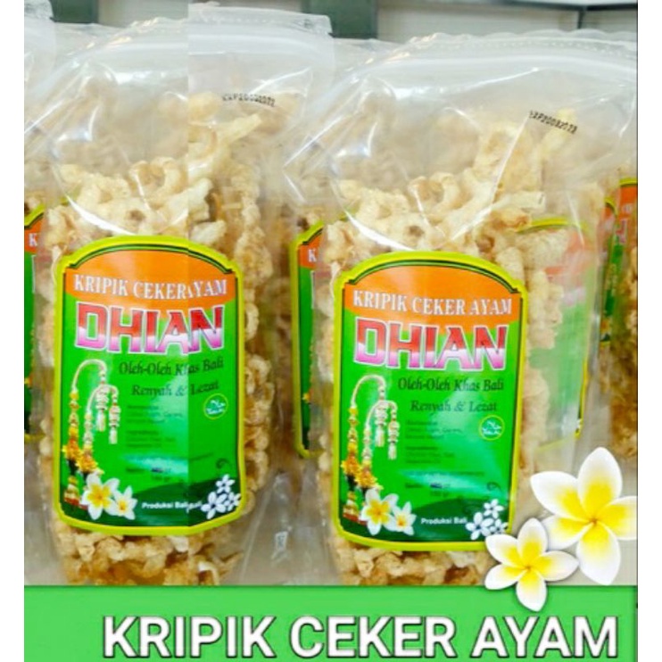 

Keripik Ceker Dhian - 100gr