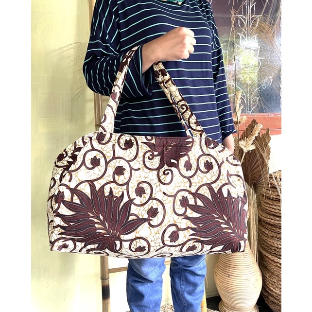 Hand Bag travel batik (motif di kirim random)