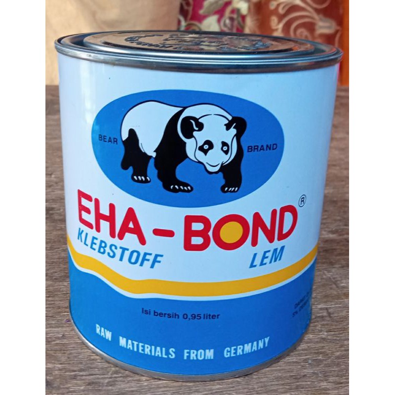 

Lem Eha Bond Biru (Lem Kuning untuk Vinyl Kain Busa Kulit DLL)