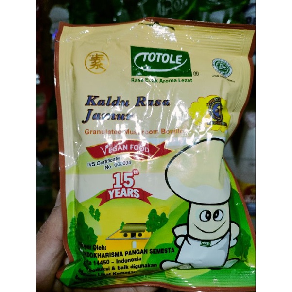 

TOTOLE kaldu rasa jamur / 80gram