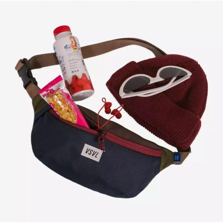 (BISA COD)Tas WaistBag VISVAL/ WaistBag/ SlingBag/ Selempang Pria/selempang wanita/visval/taspremium