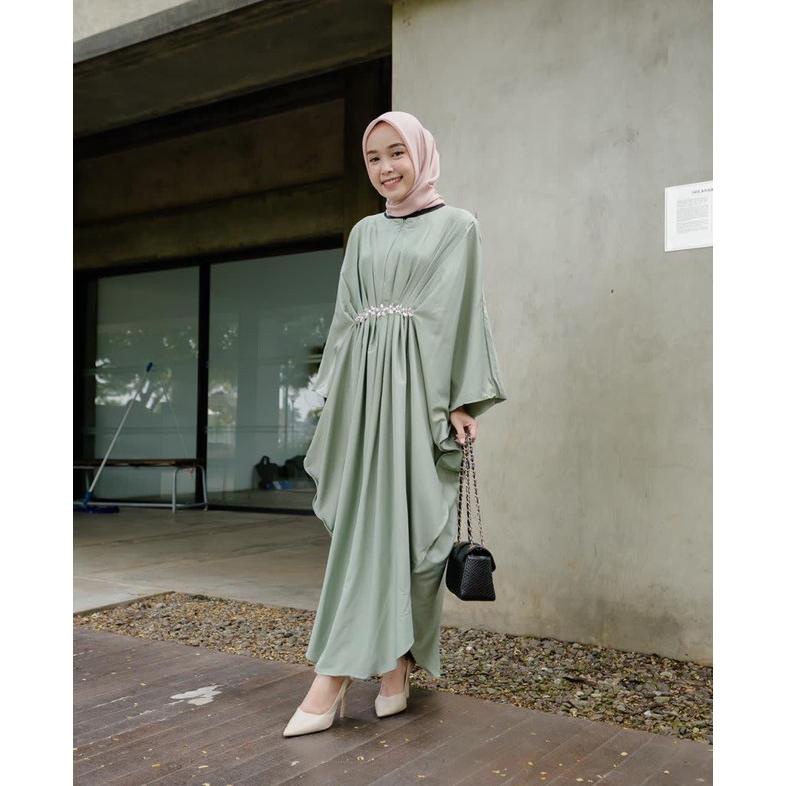 Madinah Mutiara Kaftan - kaftan modern kaftan wanita gamis lebaran kaftan mutiara BEST SELLER
