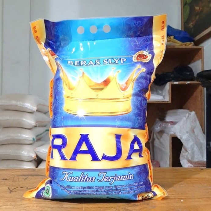 Jual BERAS RAJA BIRU 5 KG | Shopee Indonesia