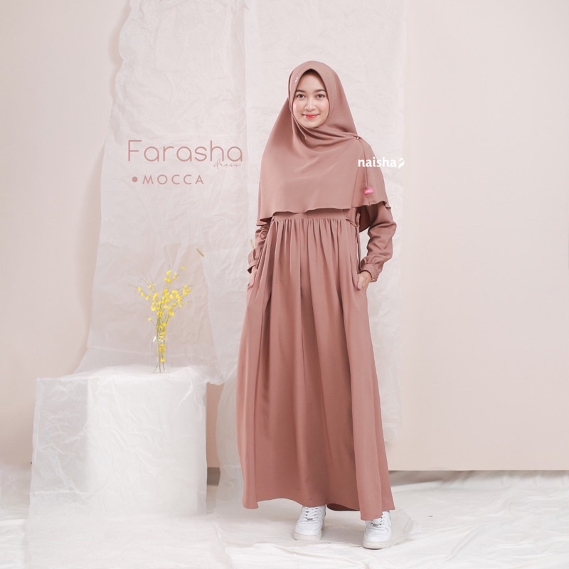 FARASHA DRESS BY NAISHA ORIGINAL 100%