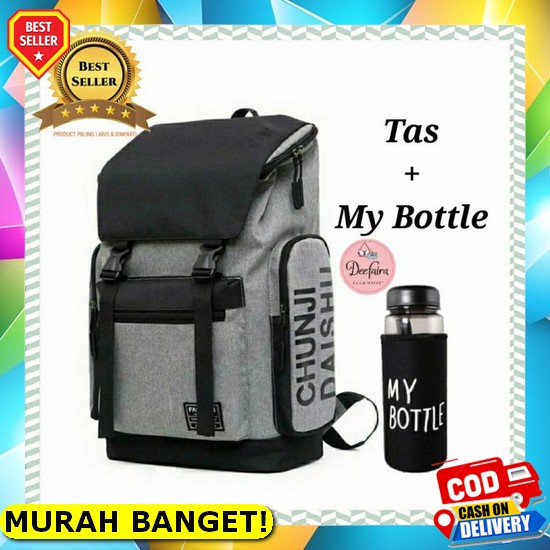 Tas Punggung Backpack Rangsel Ransel Sekolah Distro Mini Leptop Laptop 14 Inch Bts Chibao Remaja Ana
