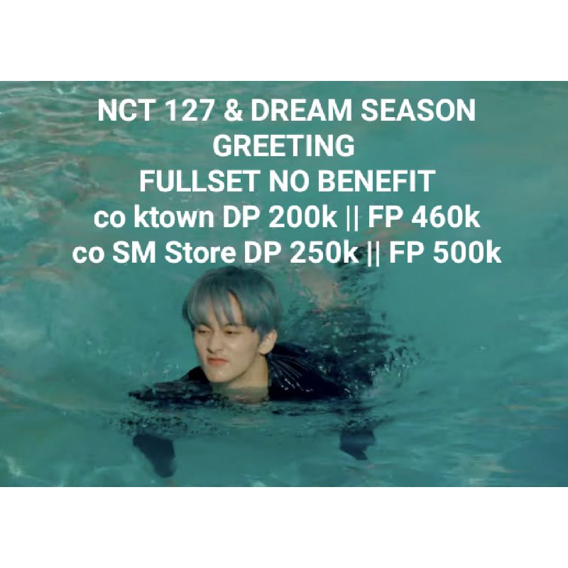 NCT 127 Dream SEASON'S GREETING SG 2022 fullset no benefit taeyong mark renjun jaemin jeno doyoung j