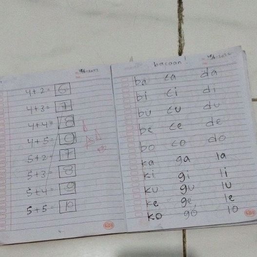 

LEMBARAN BUKU TULIS BIMBEL