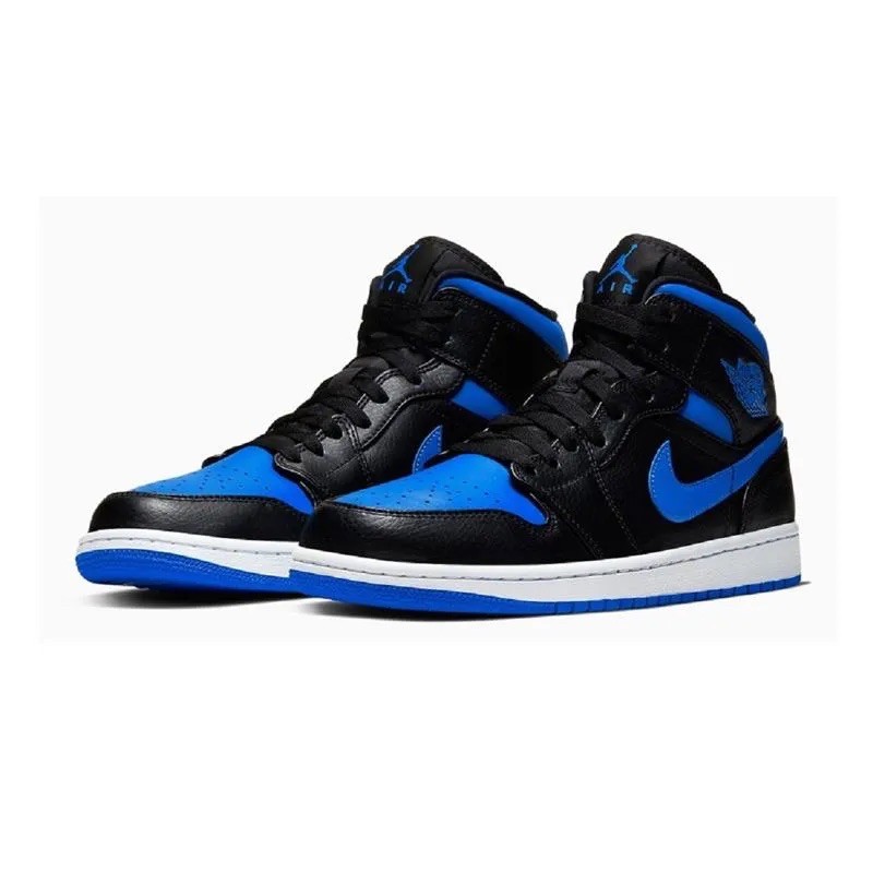 Jordan 1 Mid Royal Blue 100% Authentic