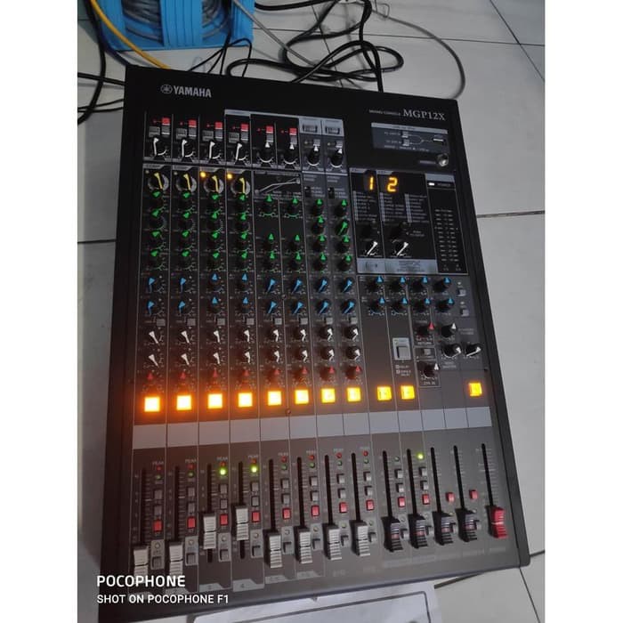 Mixer Audio Yamaha MGP12X 12 Channel Original Resmi